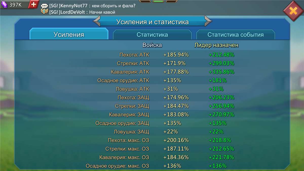 продажа аккаунта к игре Lords Mobile